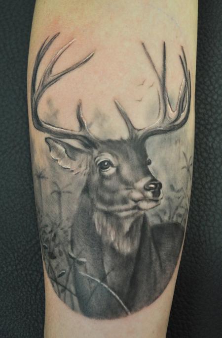 Tattoos - Deer - 91446