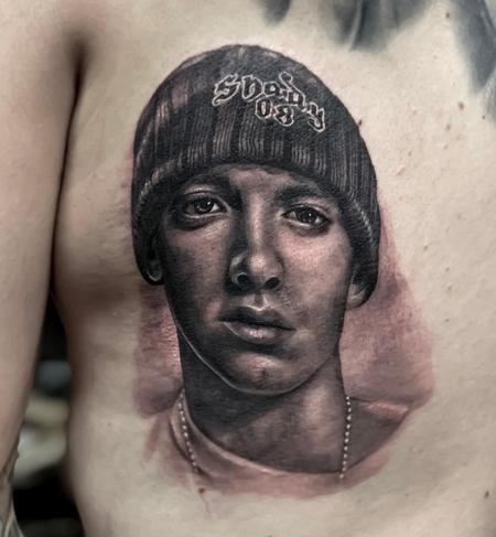 Tattoos - Eminem Tattoo from 8 Mile - 137661