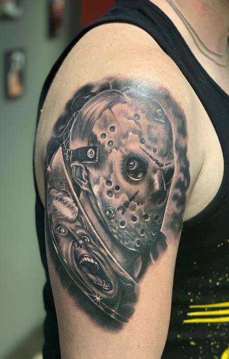 Tattoos - Jason from Friday the 13th Portrait - 138661