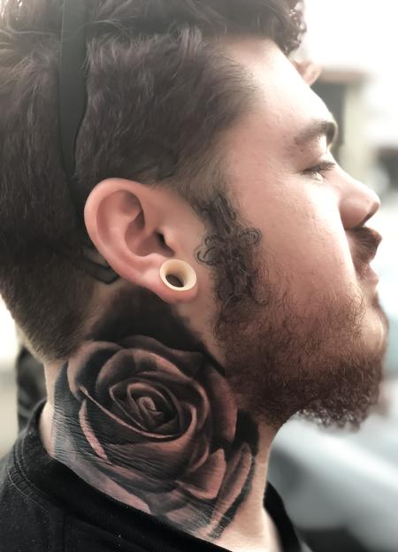 Lefty Colbert - Rose Neck Tattoo