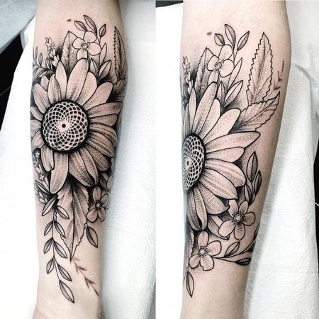 Tattoos - Sunflower - 142339