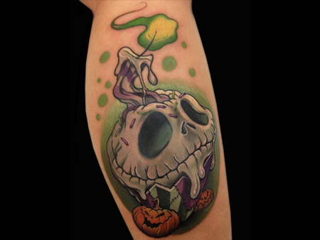 Tattoos - Skellington Cupcake - 140685