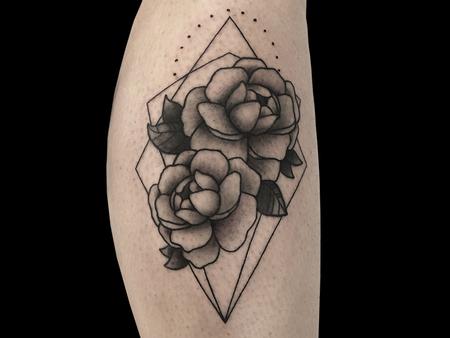 Tattoos - Geometry Flowers - 140718