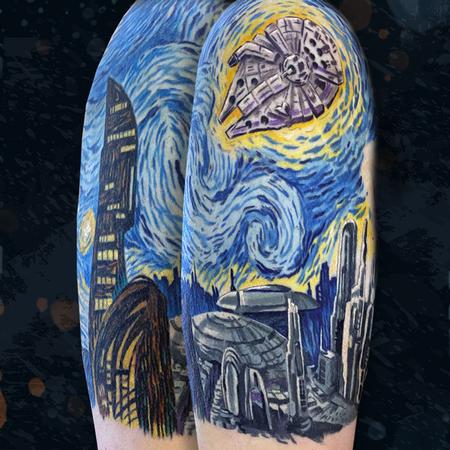 Tattoos - Starry Wars Night - 142403