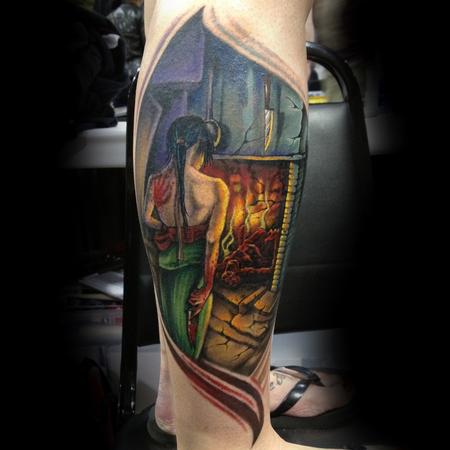 Tattoos - Fireplace of death - 85940