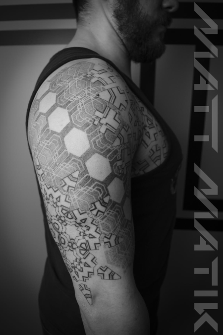 Tattoos - Blackwork Geometric piece - 125445