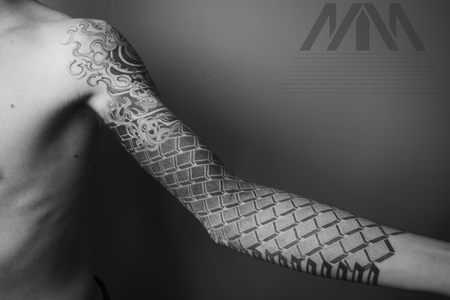 Tattoos - Geometric sleeve - 125446