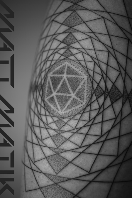 Tattoos - Geometric Bleackwork - 125448