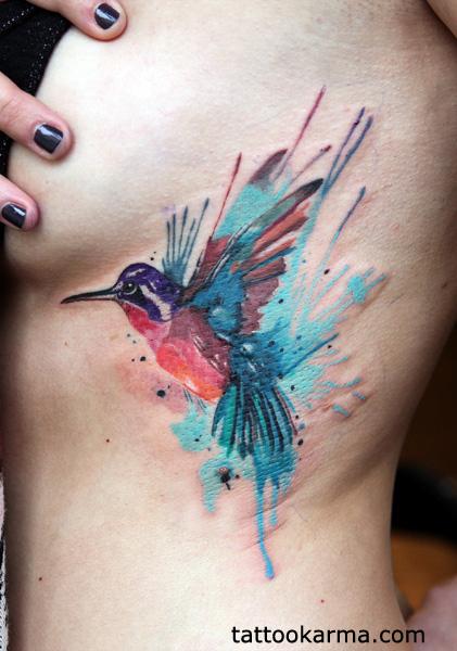 Tattoos - Hummingbird tattoo - 100117
