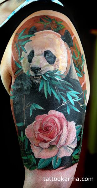 Tattoos - Panda tattoo - 100083