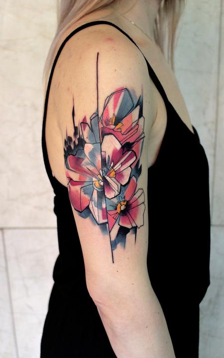 Tattoos - cherry blossom - 117750