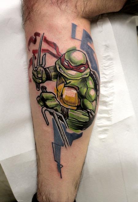 Tattoos - Raphael. Ninja turtles - 117748