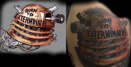 Tattoos - Exterminate - 131684