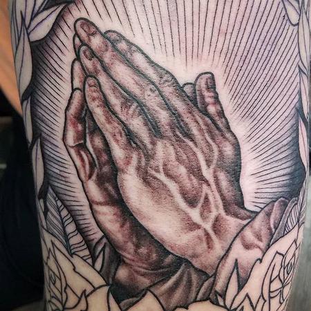Tattoos - Praying Hands - 132015