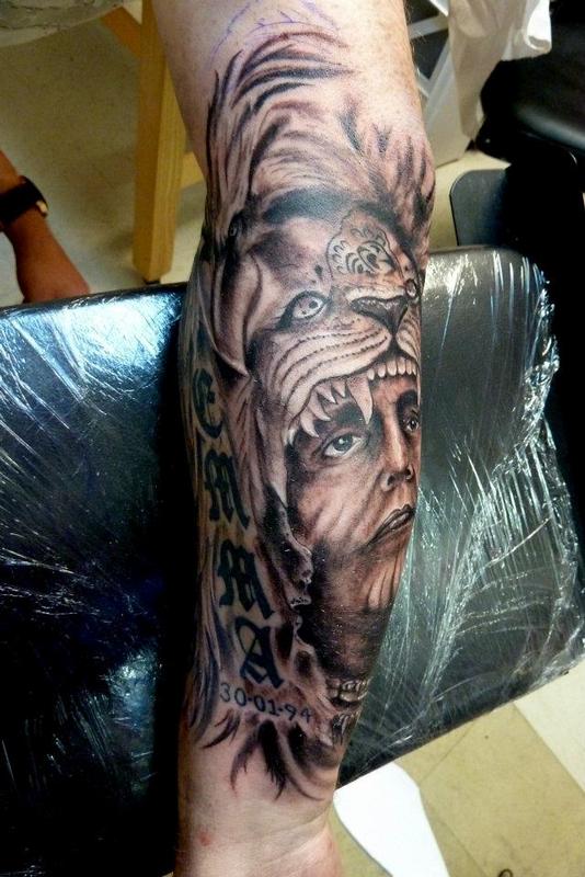 Indian chief by Mully : Tattoos