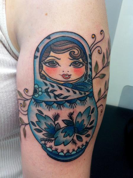 Tattoos - Polish Nesting Doll - 61085