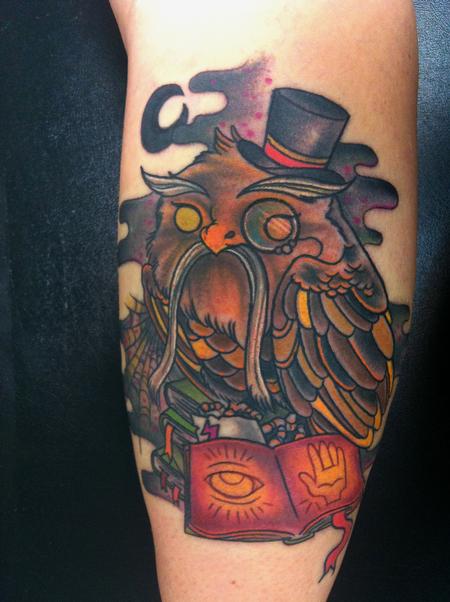 Tattoos - Wise Owl - 61078