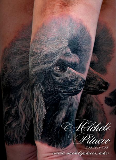 Tattoos - Barboncino Dog - 127627