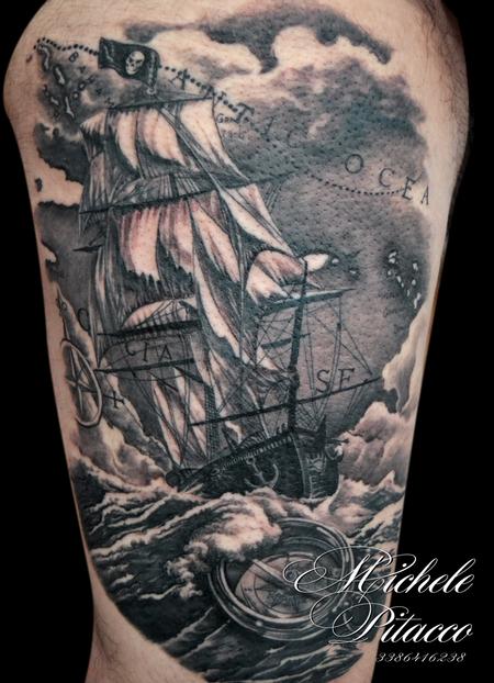 Tattoos - Battle ship - 123122