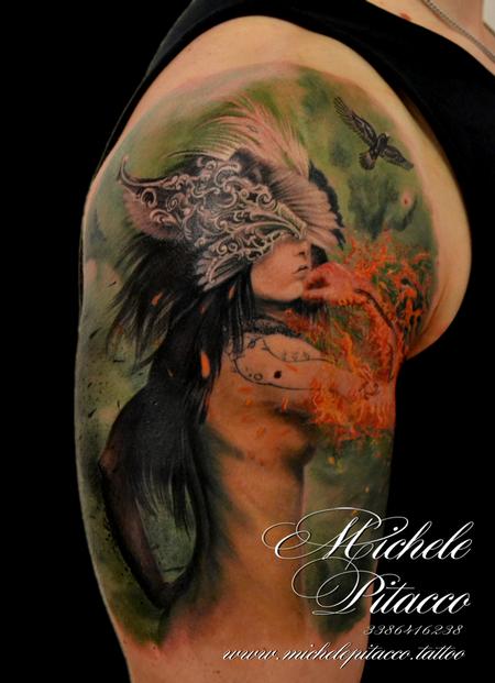 Tattoos - Women fire - 127346