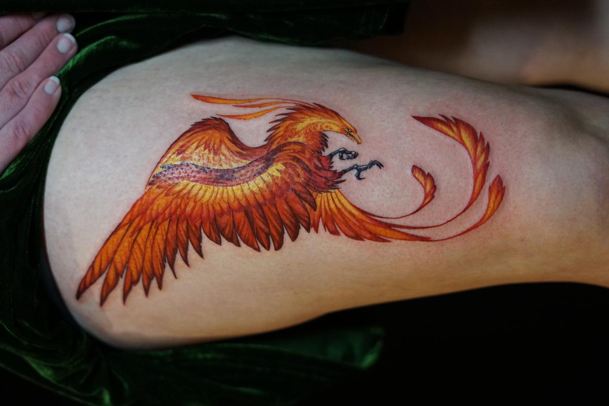 Phoenix by Kaylene  Wicked Ink Penrith Australia tattoo