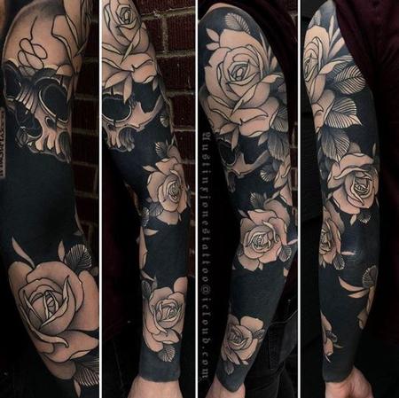 Rick Mcgrath - Austin Jones Floral blackout sleeve