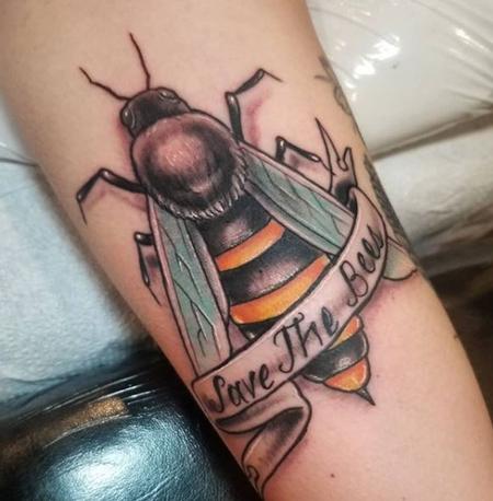 Tattoos - Cody Cook Save The Bees - 139145