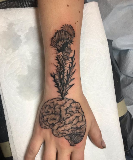 Tattoos - Fia Thistle Brain - 142894
