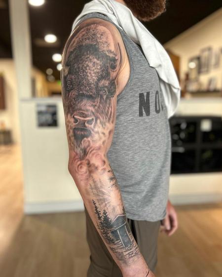 Tattoos - Buffalo sleeve - 145771