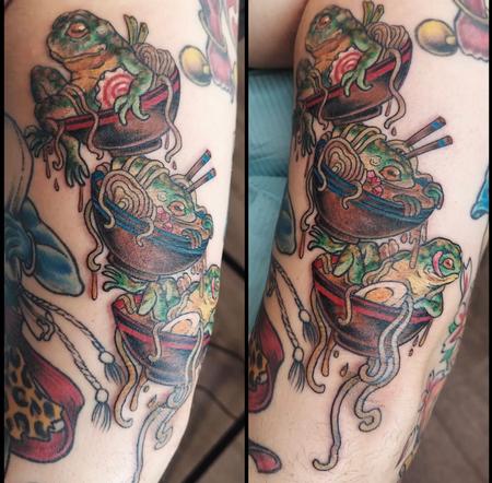 Tattoos - Ramen Frogs - 145766