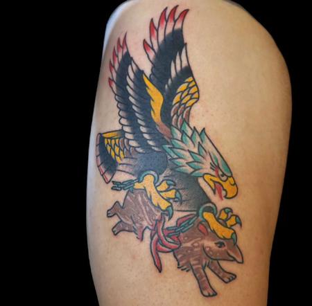 Quade Dahlstrom - Traditional eagle