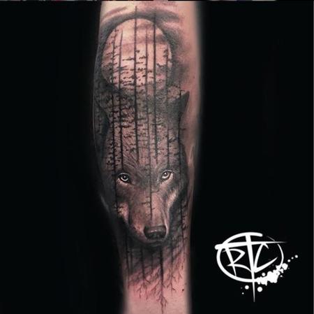 Tattoos - Wolf in Trees - 139300