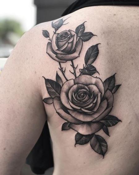 Shawn Monaco - Shawn Monaco Roses - Black and Grey