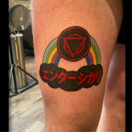 Tattoos - color rainbow - 145612