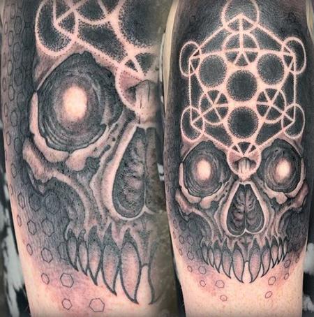 Tori Loke - Tori Loke sacred geometry skull