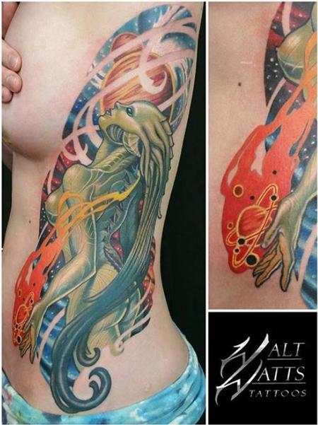 Tattoos - Walt Watts Alien Goddess - 139400