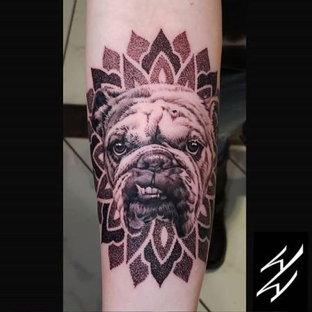 Walt Watts - Walt Watts Dog Mandala