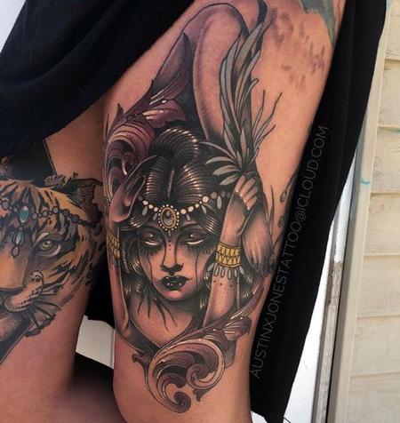 Rick Mcgrath - Contortionist Woman Tattoo