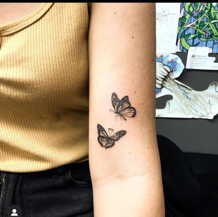 Hadley Clark - Butterfly Tattoo