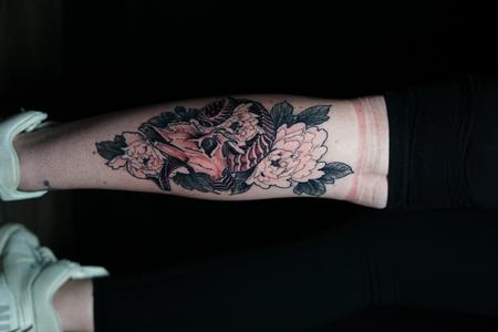 Tattoos - Billy Williams Ram Skull - 142493