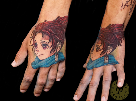 Tattoos - Jesse Carlton Anime Portrait - 142195
