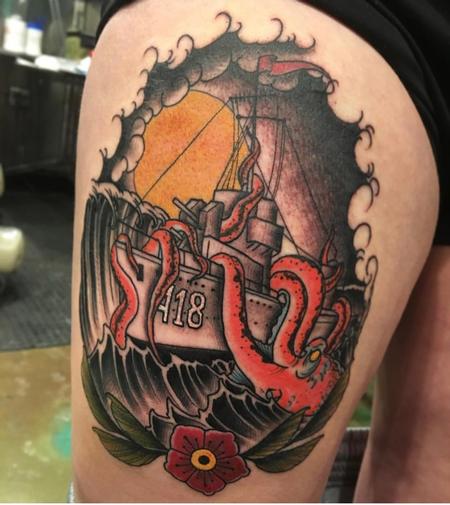 Tattoos - Ship Tattoo - 134852