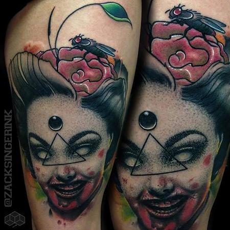 Tattoos - Zombie Woman - 115312