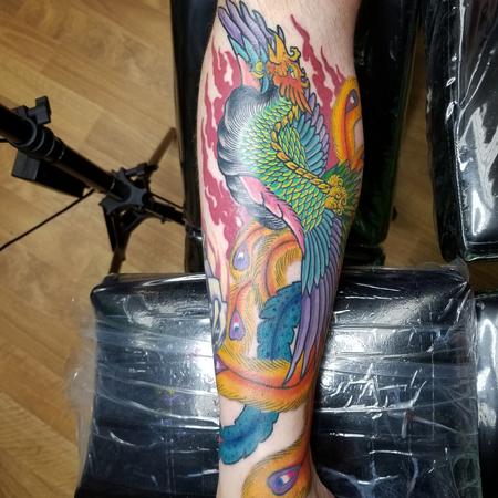 Tattoos - Phoenix rising  - 140316
