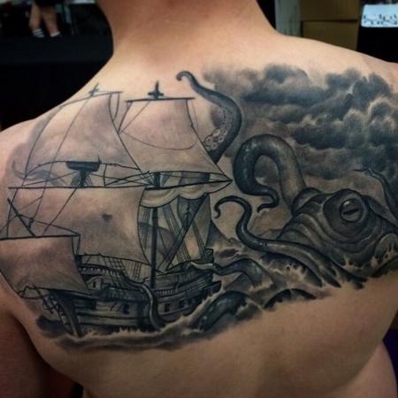 Tattoos - The monster from the deep - 102054
