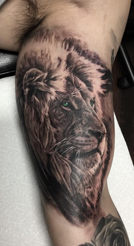 Tattoos - Lion - 129838