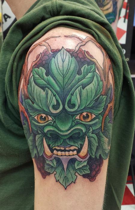 Tattoos - Greenman - 100514