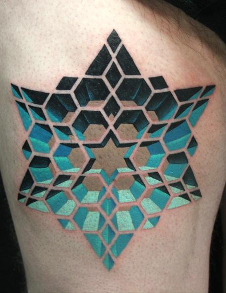 Tattoos - 3D geometric - 94263