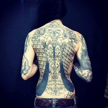Tattoos - Back Piece - 99038