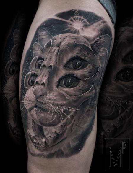 Tattoos - ethereal cat - 133203